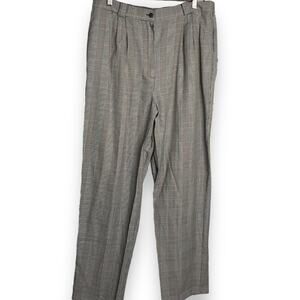 Sag Harbor Dress Pants Women's 12 Multicolor Retro Academia Preppy Modest Grunge